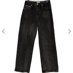 DISSH Black Wide Leg Flare Jeans